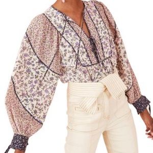 Ulla Johnson Colette Blouse Size 2 NWT